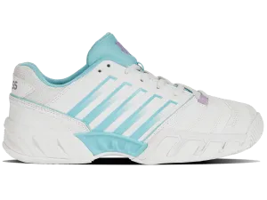 Flower Print Tennis Shoes 86989-190-M | BIGSHOT LIGHT 4 | BRILLIANT WHITE/ANGEL BLUE/SHEER LILAC