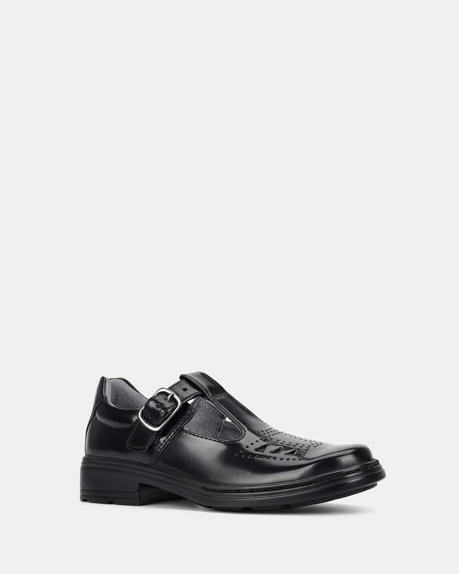 Premium Casual Shoes Ingrid Junior Black Hi-Shine