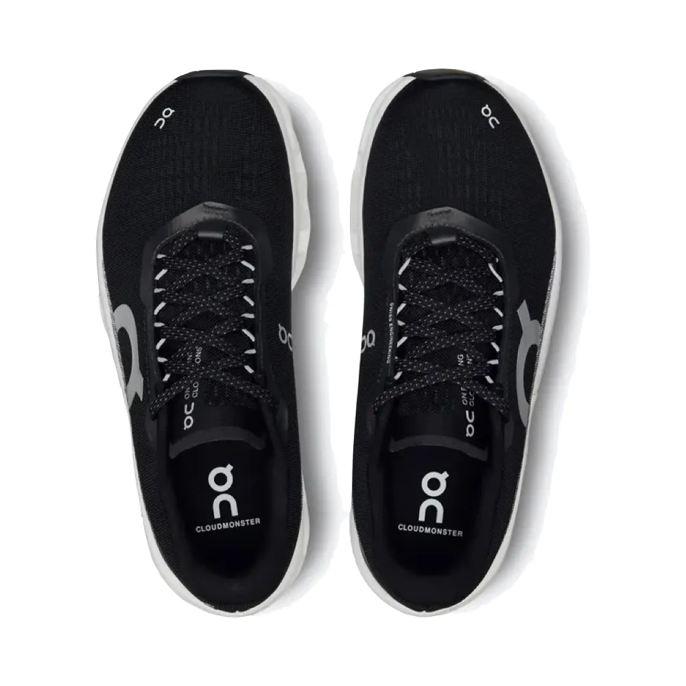 On Women's Cloudmonster 2 Sneaker in Black/Frost Best Ryka Cross Training Shoes