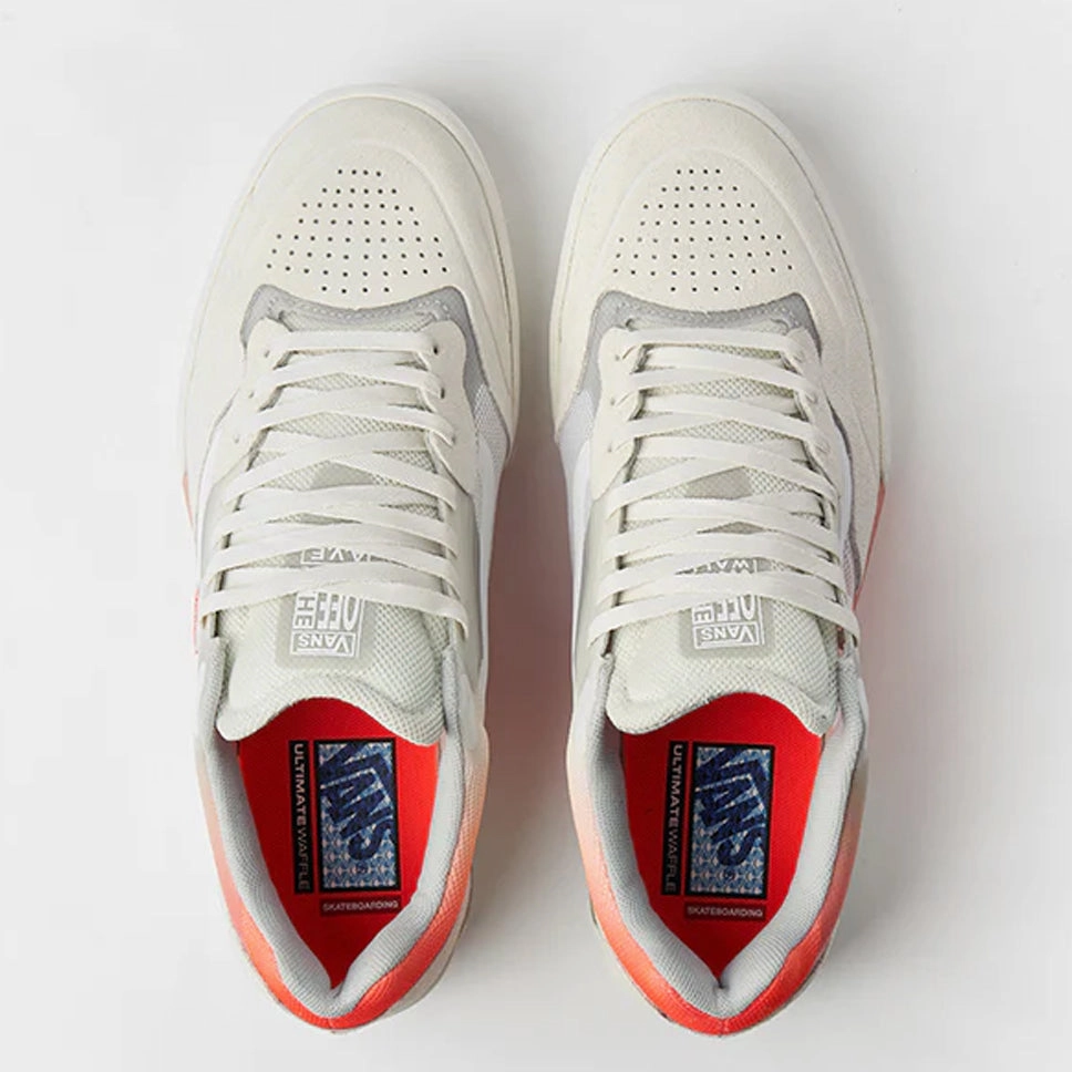 Vans Skate AVE 2.0 Fade White Orange Shoes Reef Skate