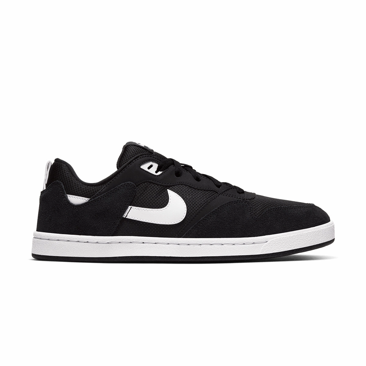 Laceless Nike Running Shoes SB Alleyoop 'Black White'