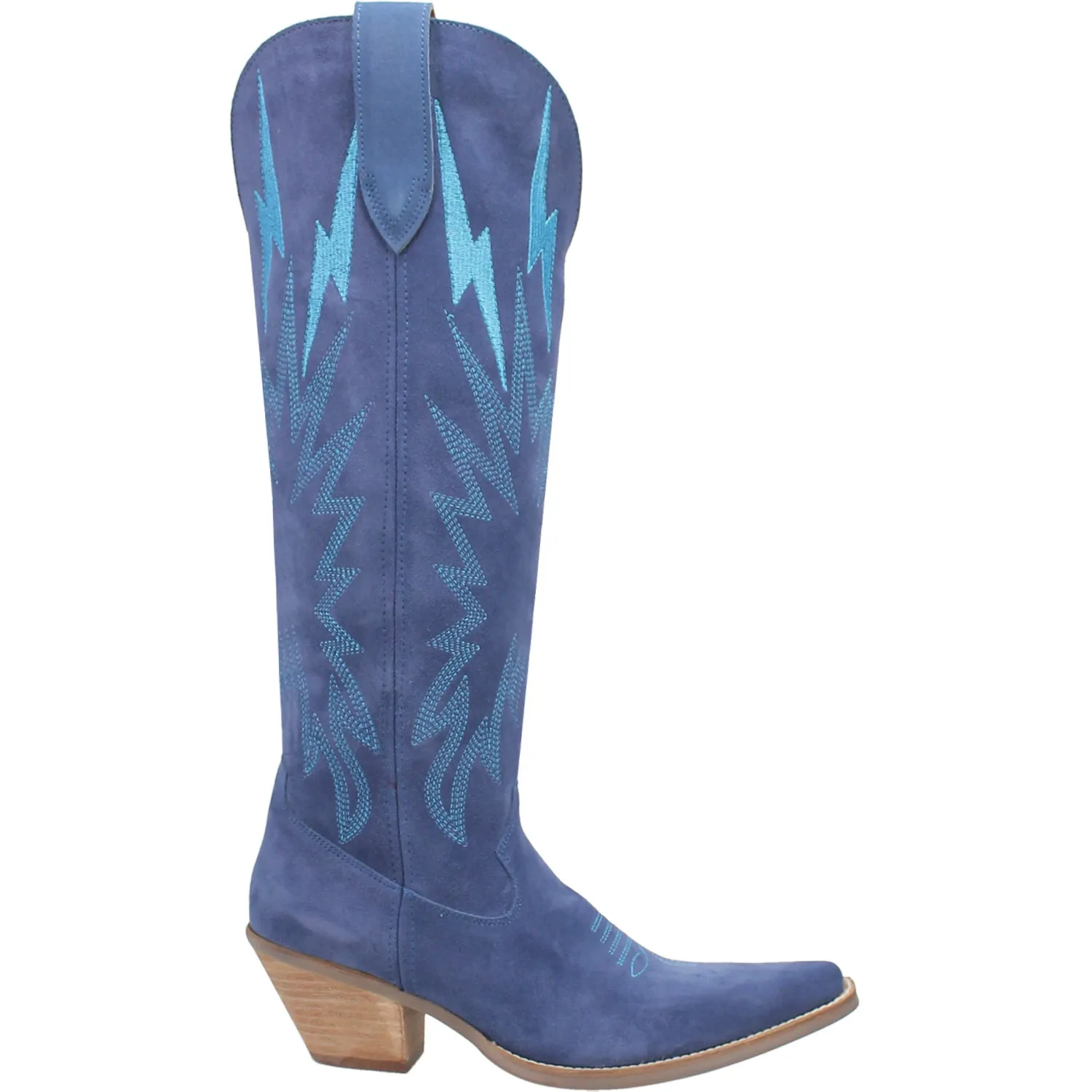 Hunter Wellington Boots Dingo Womens Thunder Road Blue Suede Fashion Boots