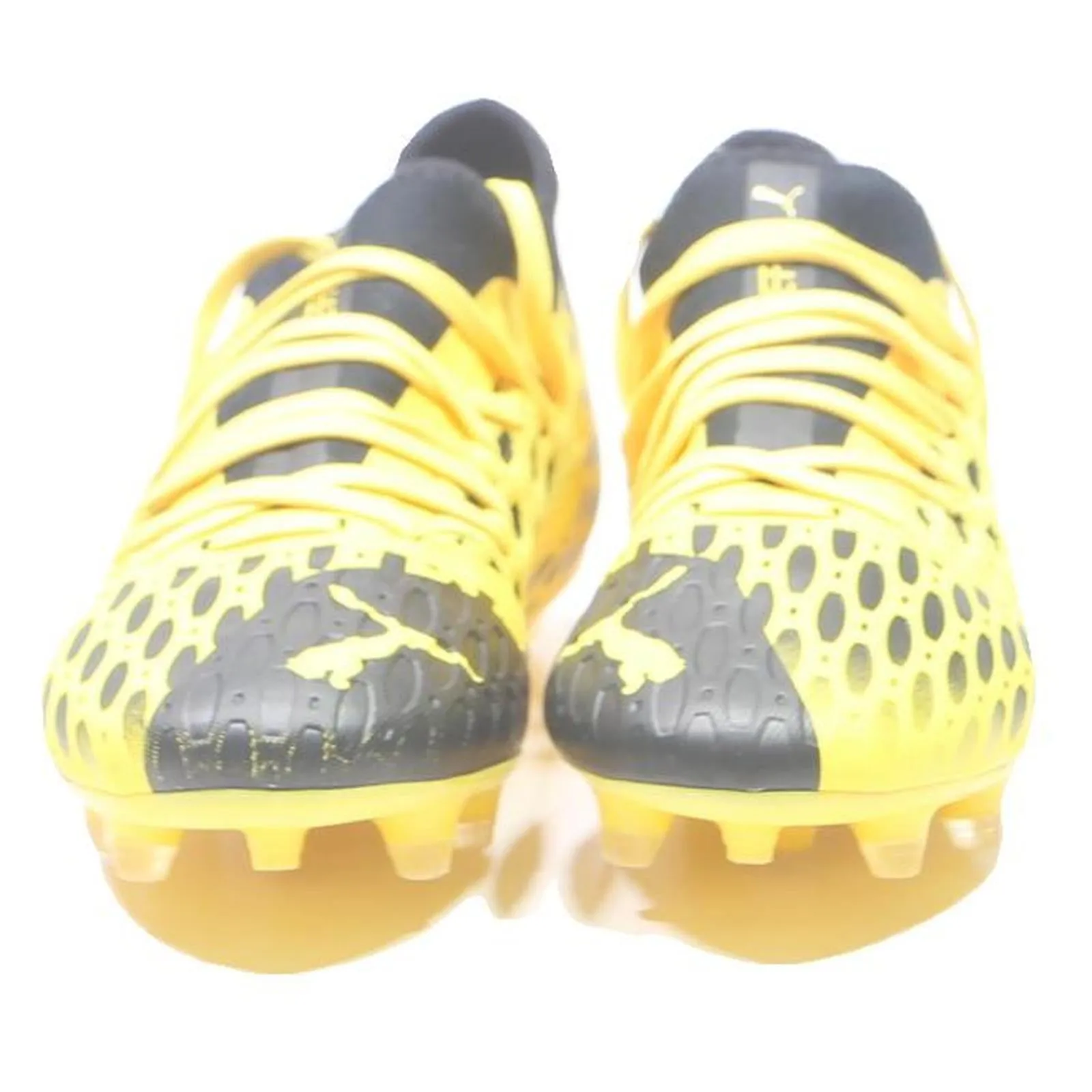 PUMA FUTURE Boys Football Boots Lace-Up Synthetic Yellow UK 3.5 Durable Trainers Soccer Cleats For Sale