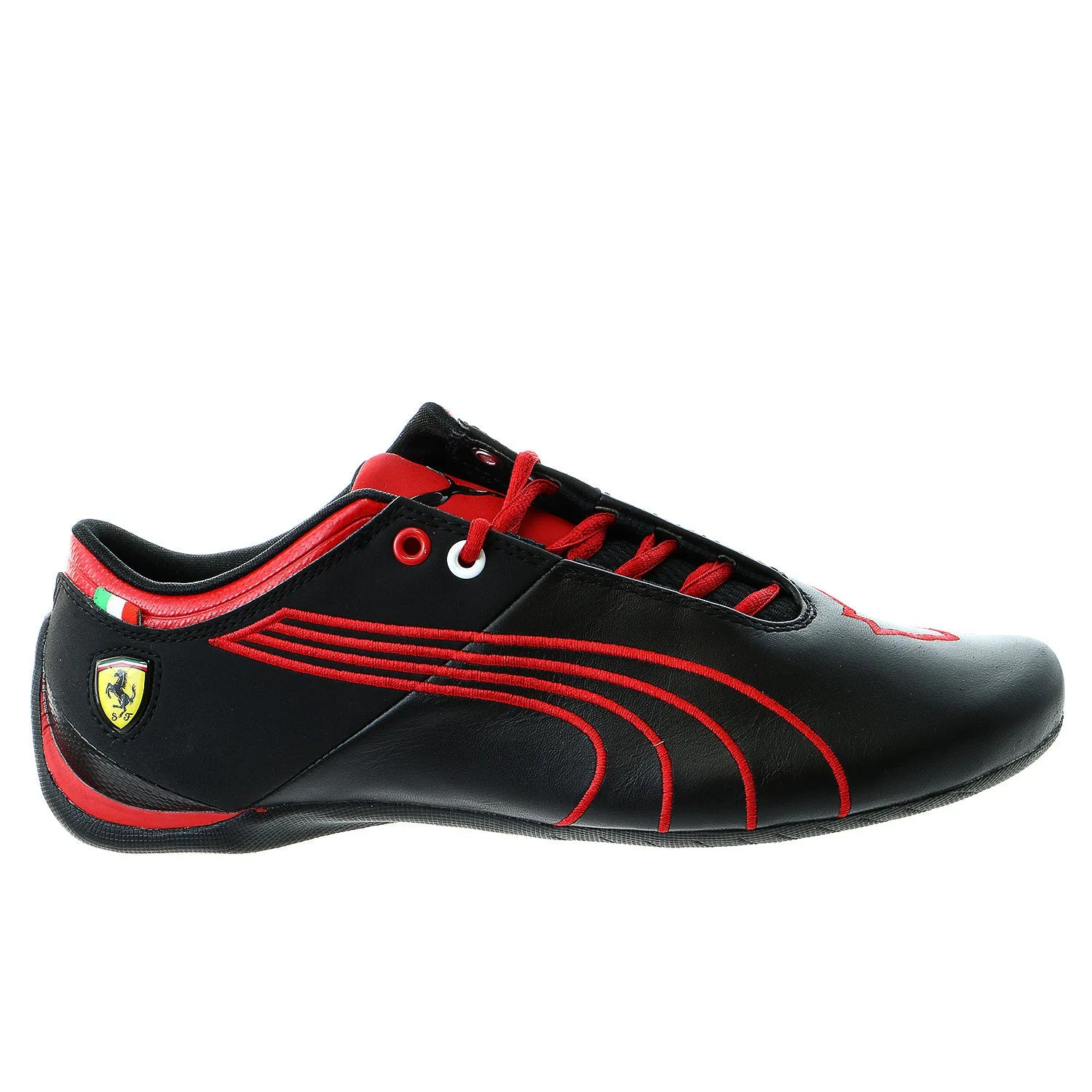 Puma Future Cat M1 Ferrari Tifosi Fashion Sneaker Shoe - White/Rosso Corsa - Mens Bvb Puma Shoes