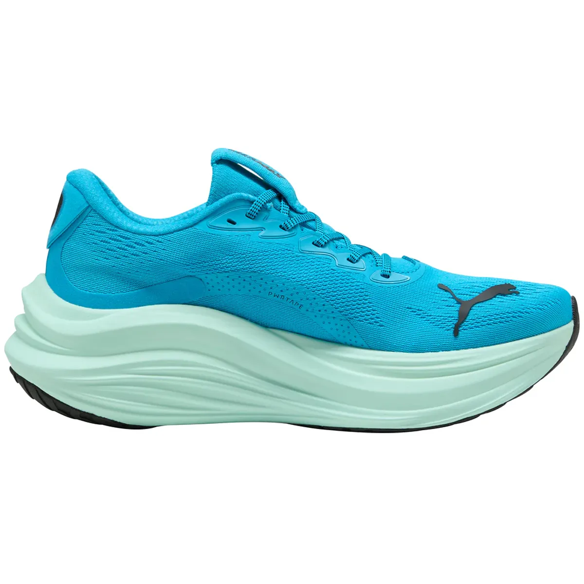 Puma Magmax Nitro Running Shoes - Mens - Speed Blue/Mint Melt Bts Puma Shoes
