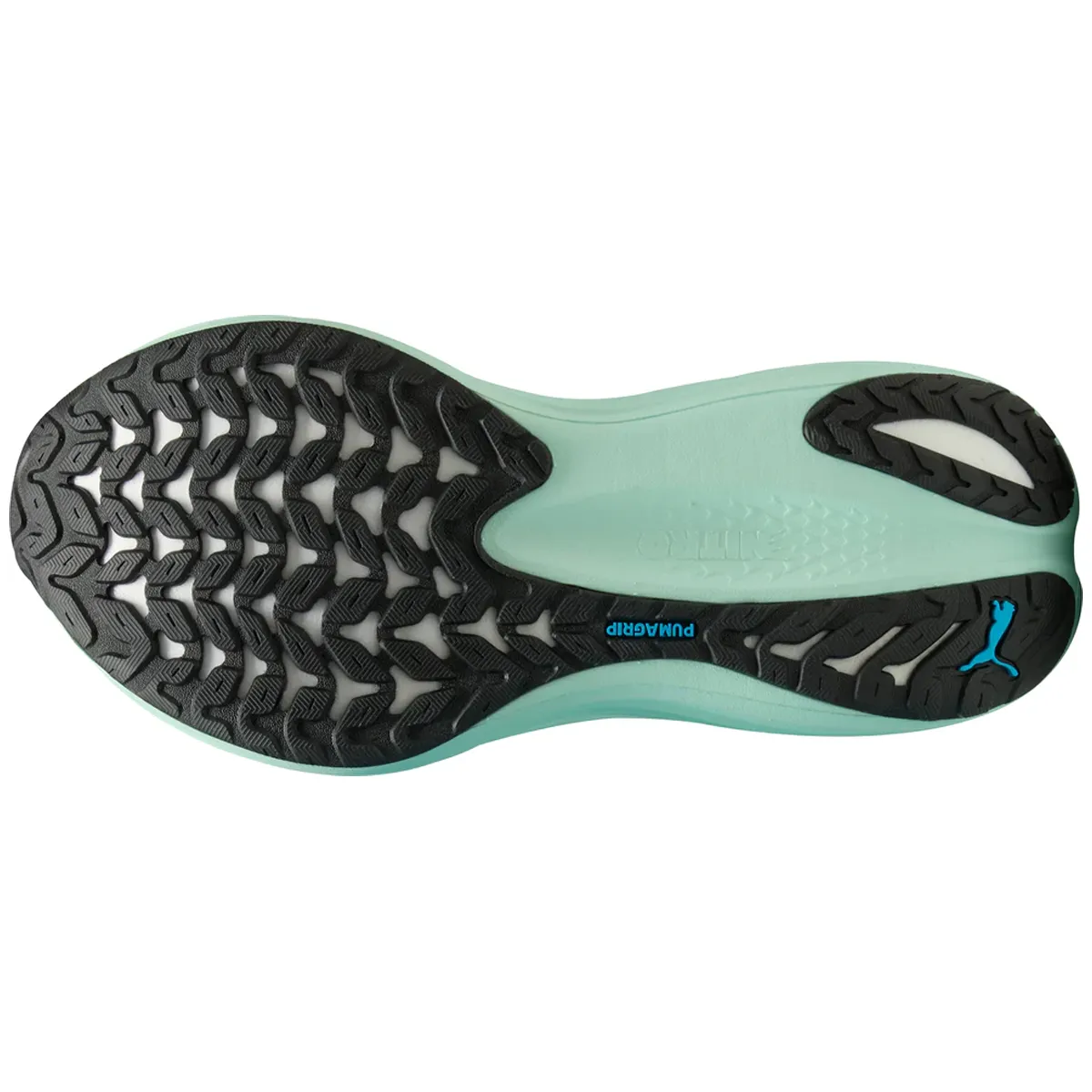 Puma Shoes Technology Puma Magmax Nitro Running Shoes - Mens - Speed Blue/Mint Melt