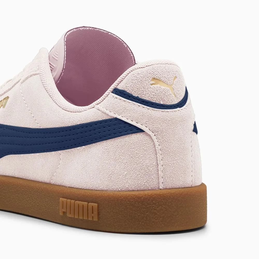 Puma Varsity Shoes Puma Men's Club Suede Flower Pink/Blue Sneaker Shoes