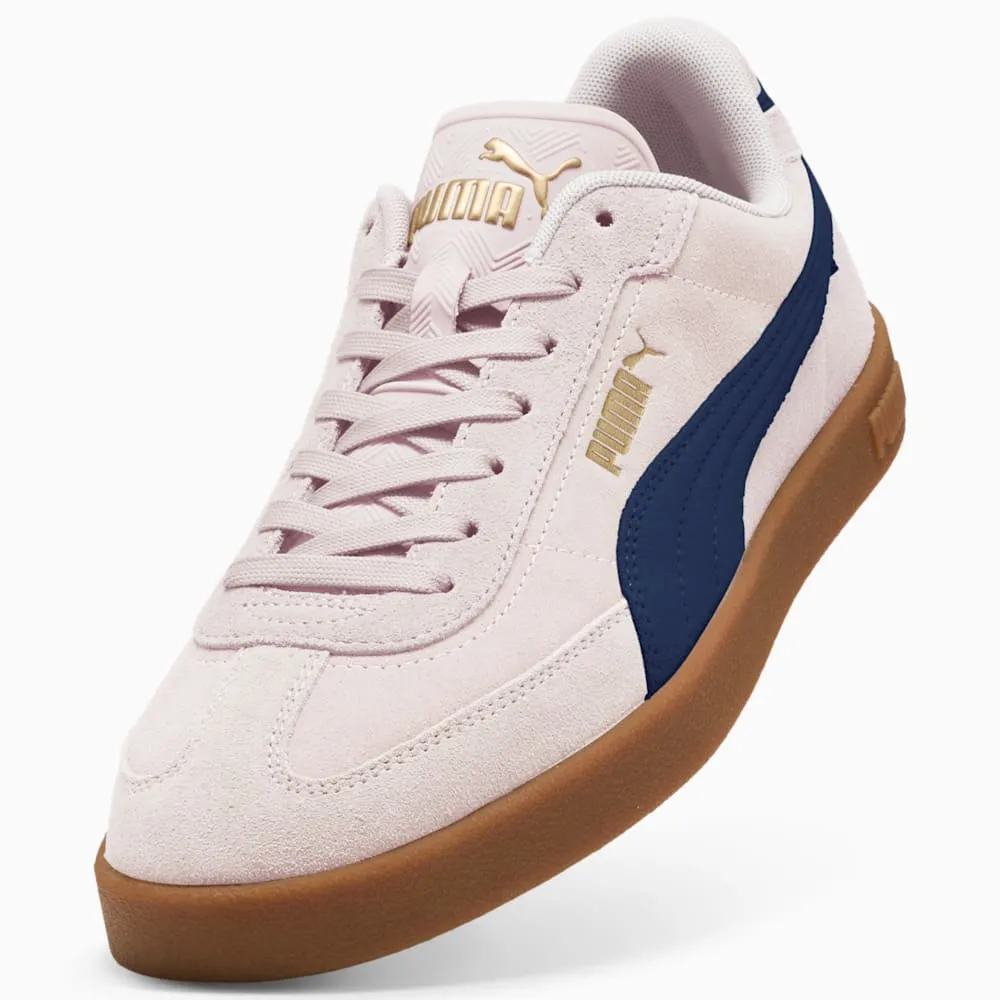 Puma Men's Club Suede Flower Pink/Blue Sneaker Shoes Nba Player Puma Shoes