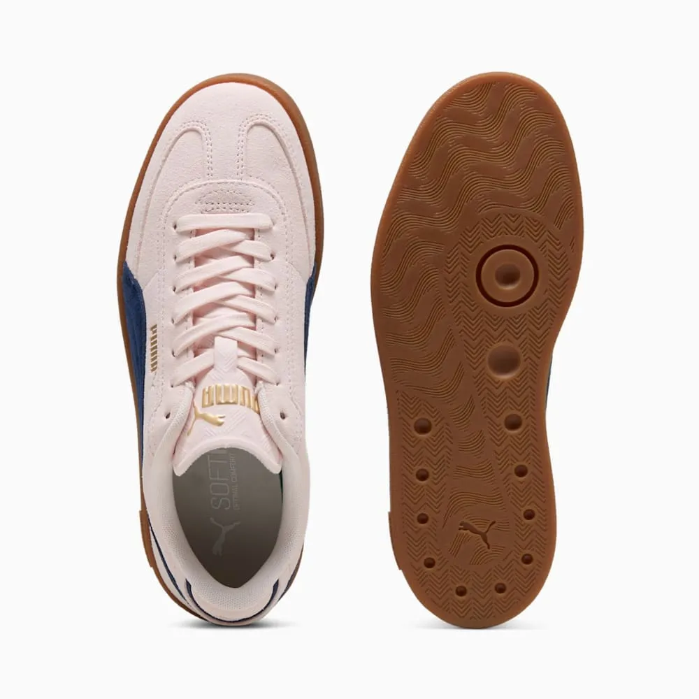 Puma Sankuanz Shoes Puma Men's Club Suede Flower Pink/Blue Sneaker Shoes