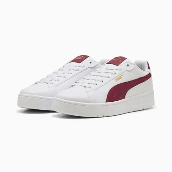 Puma Asap Rocky Shoes Puma Men's Court Classico White/Red Sneaker Shoes
