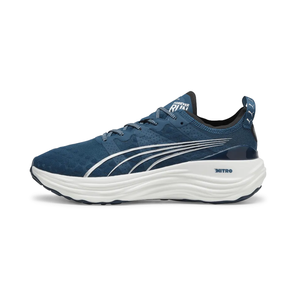 Puma Dee And Ricky Shoes Puma Men's ForeverRun Nitro Running Shoes in Ocean Tropic-Puma White SS24