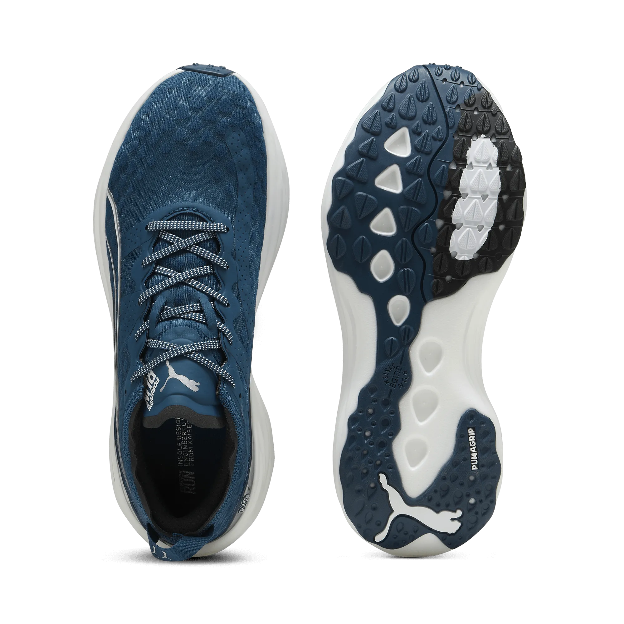 Puma Men's ForeverRun Nitro Running Shoes in Ocean Tropic-Puma White SS24 Puma Character Shoes