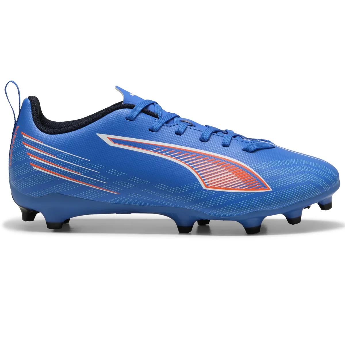 Christmas Soccer Cleats Puma Ultra 6 Play FG/AG JR Football Boots - Youth - Blue/White/Red