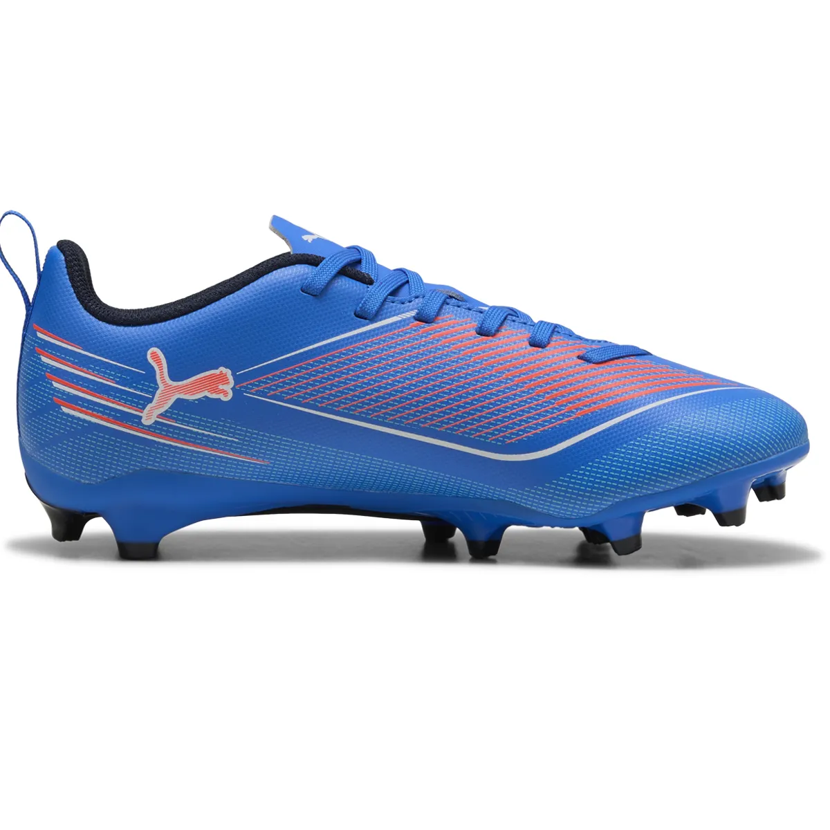 Puma Ultra 6 Play FG/AG JR Football Boots - Youth - Blue/White/Red Soccer Cleats Shop Online