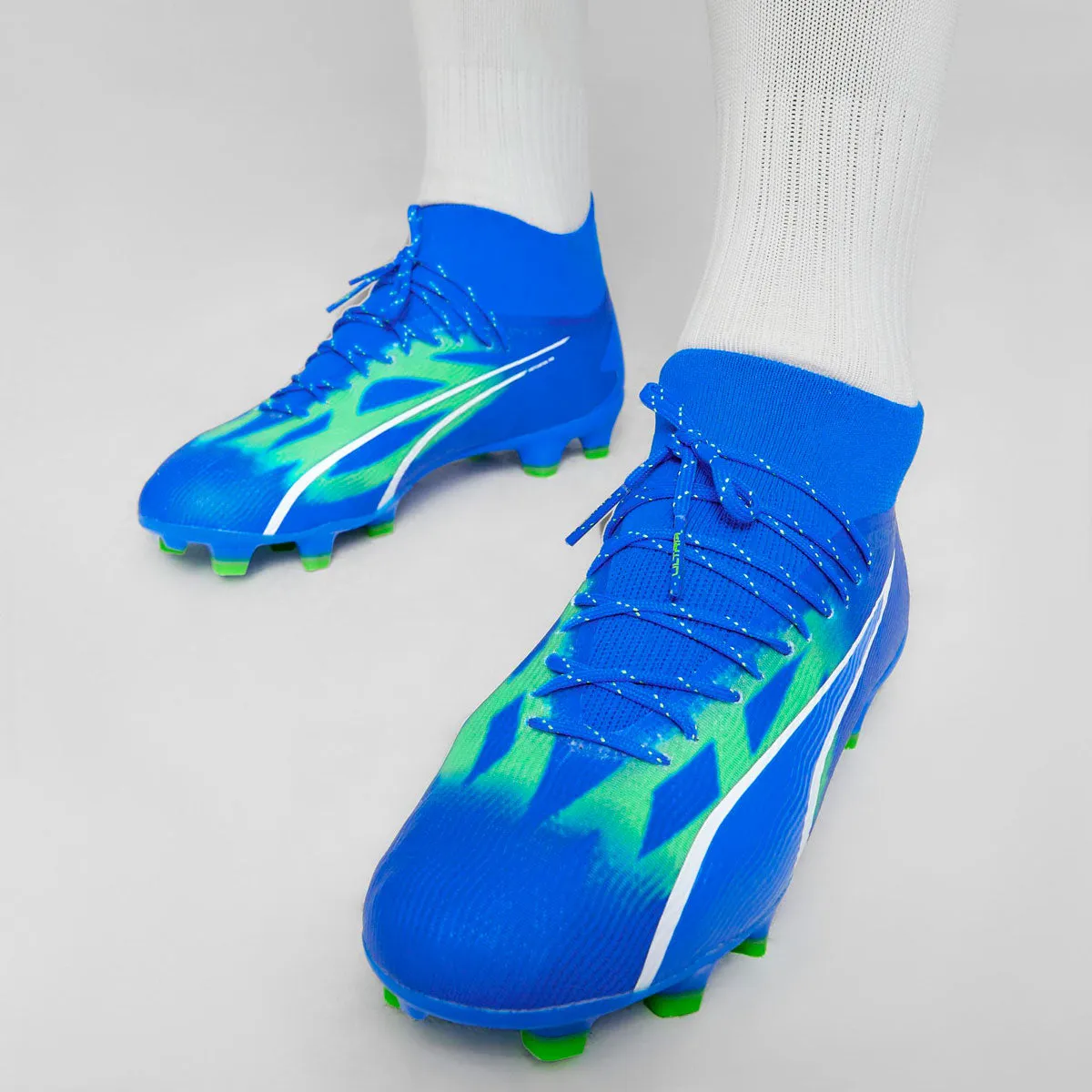 Cleats For Baseball And Soccer Puma Ultra Pro FG/AG Football Boots - Adult - Blue
