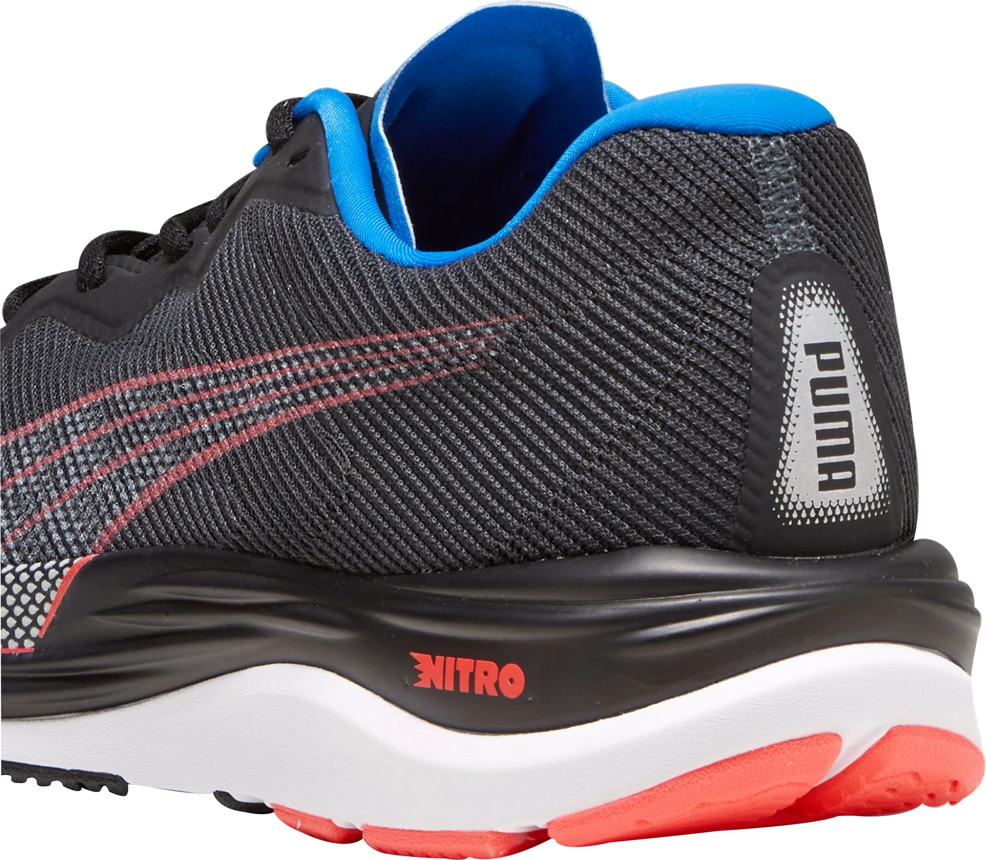 Puma Velocity Nitro 2 Mens Running Shoes - Black Safety Shoes Puma Price