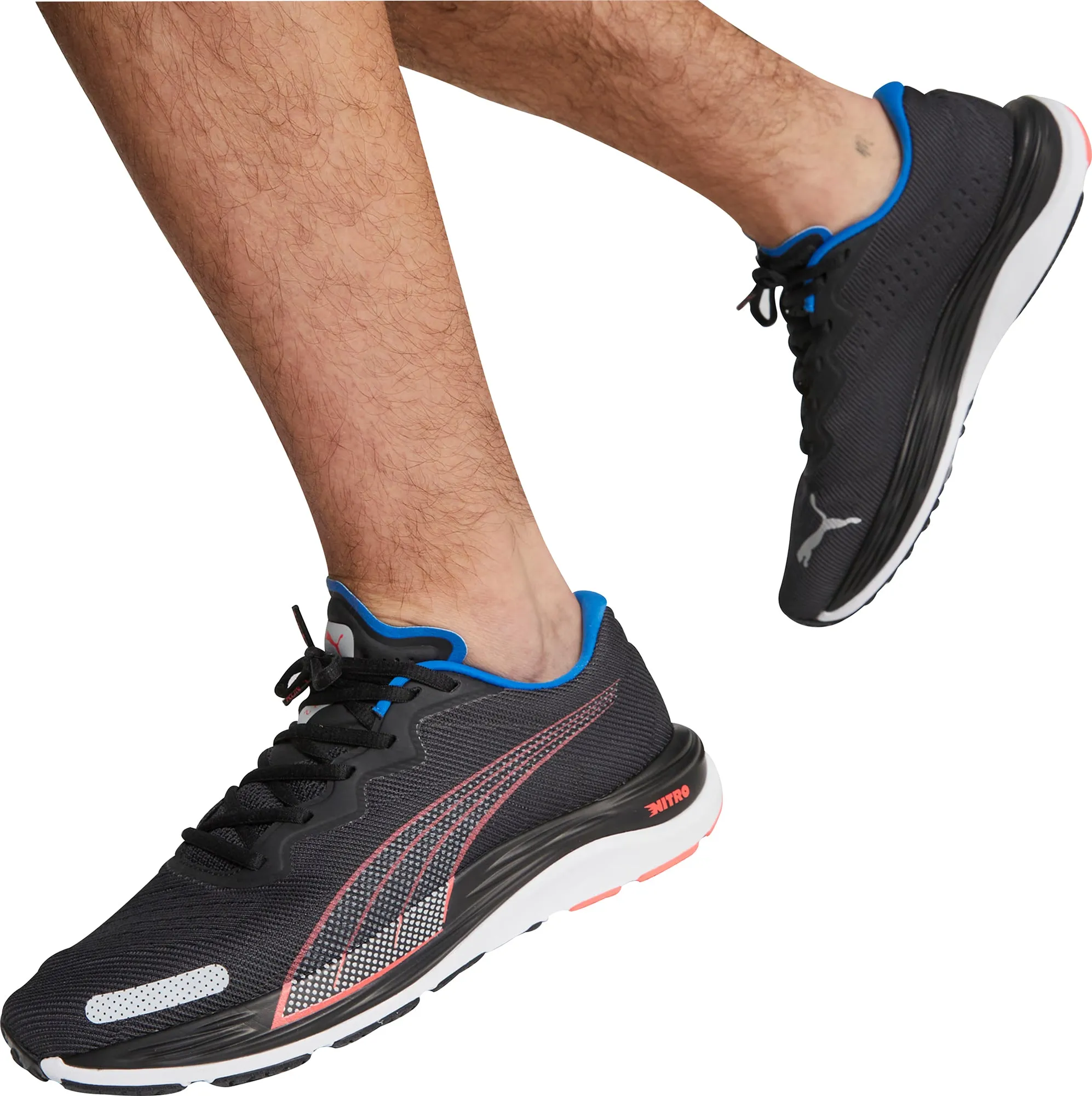 Puma Velocity Nitro 2 Mens Running Shoes - Black Puma Sparco Driving Shoes