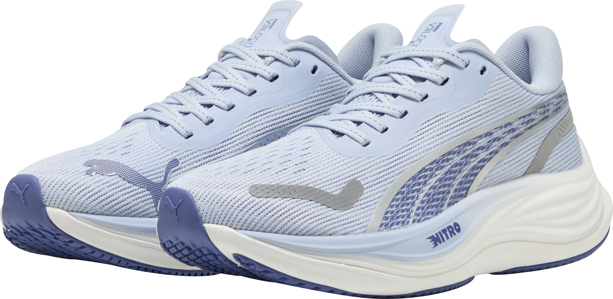 Gym Puma Shoes Puma Velocity Nitro 3 Womens Running Shoes - Blue