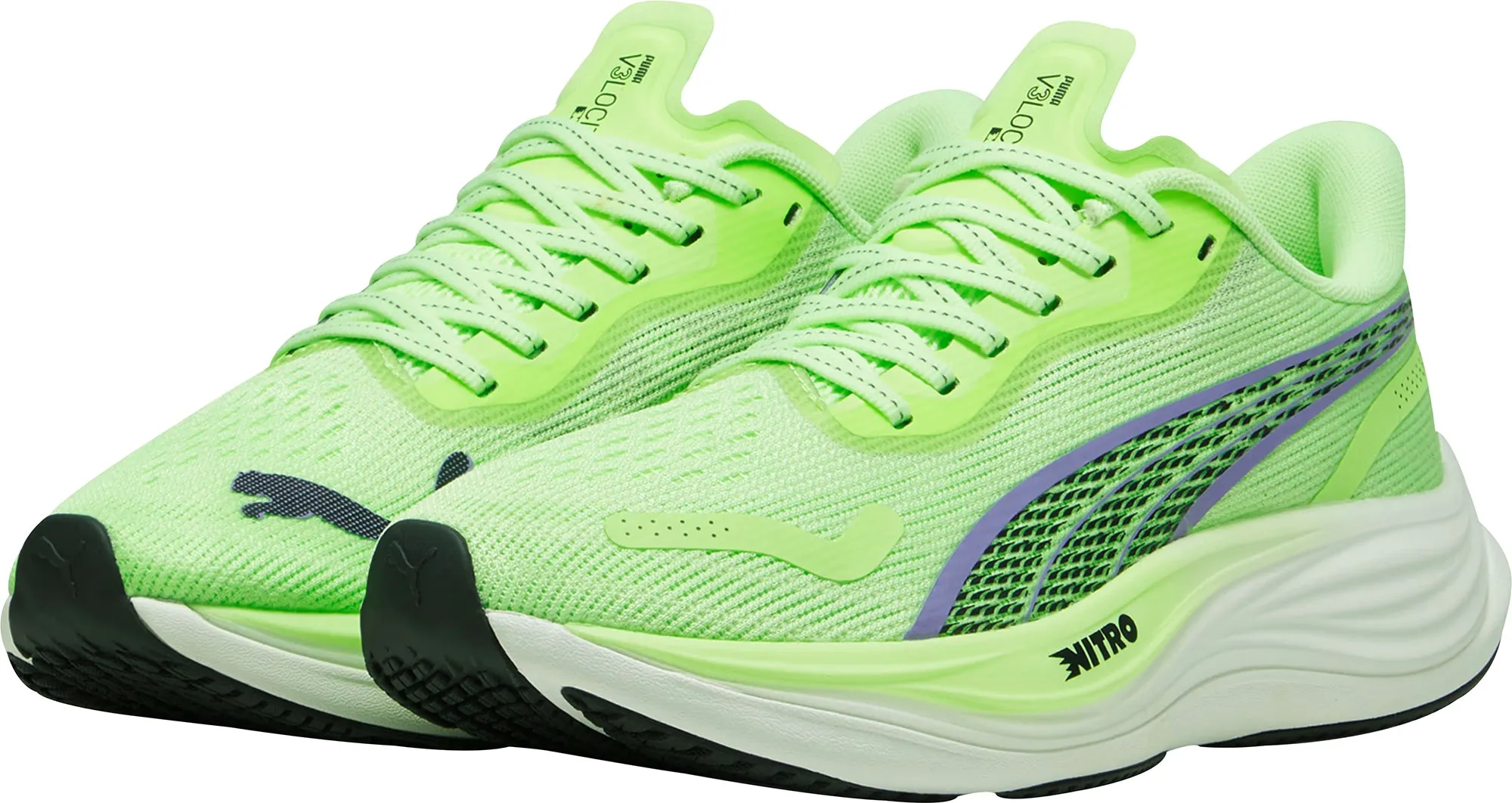 Puma Disc Shoes Puma Velocity Nitro 3 Womens Running Shoes - Green