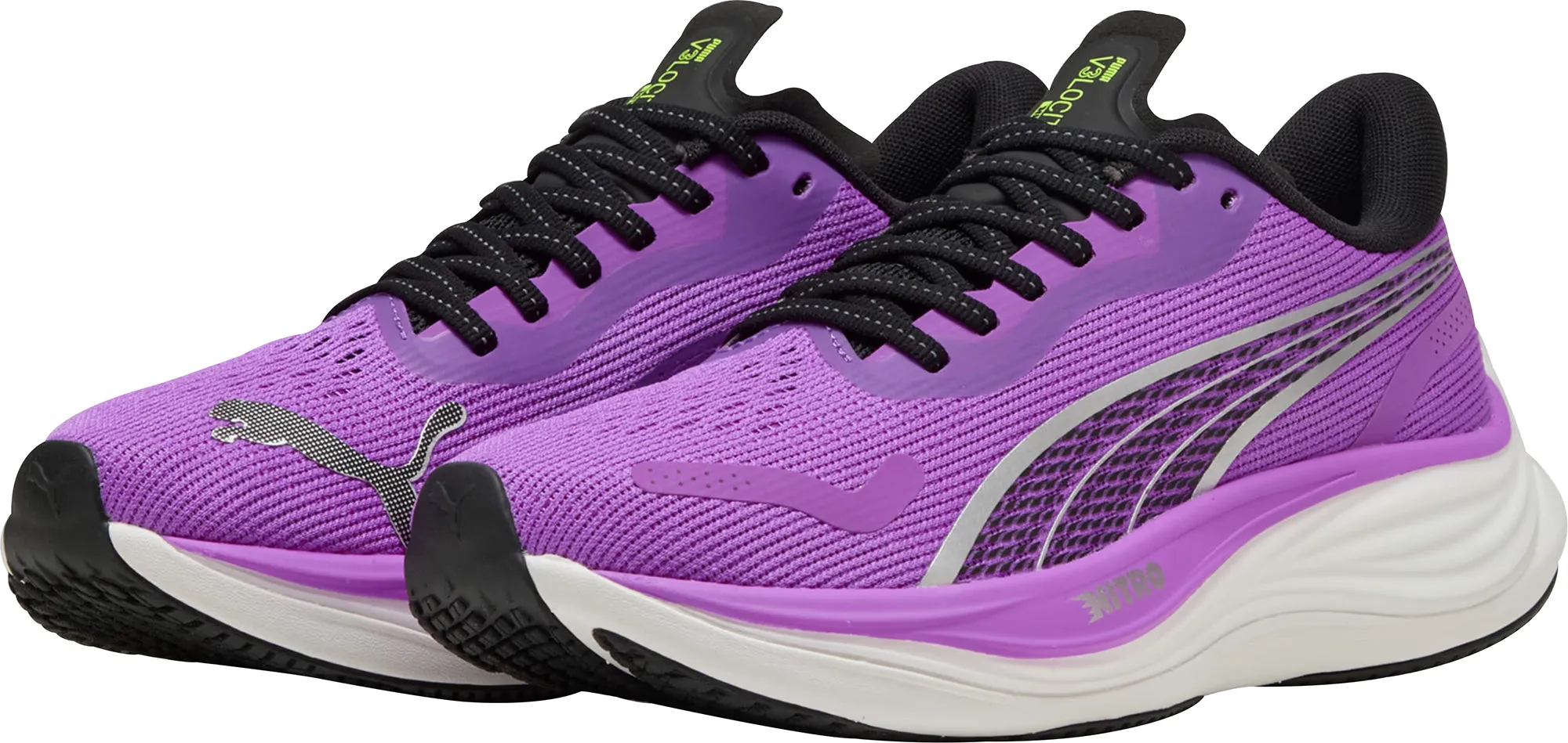 Puma Velocity Nitro 3 Womens Running Shoes - Purple Puma Vintage Speedcat Shoes