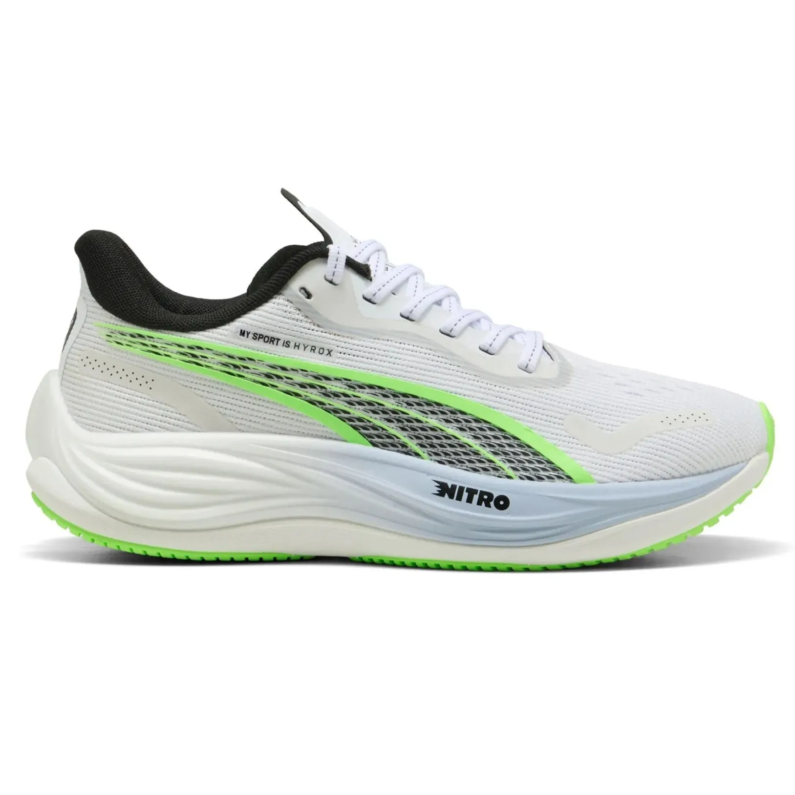 Puma Shoes Made In Indonesia Puma Velocity Nitro Hyrox Women's Running Shoes White Green