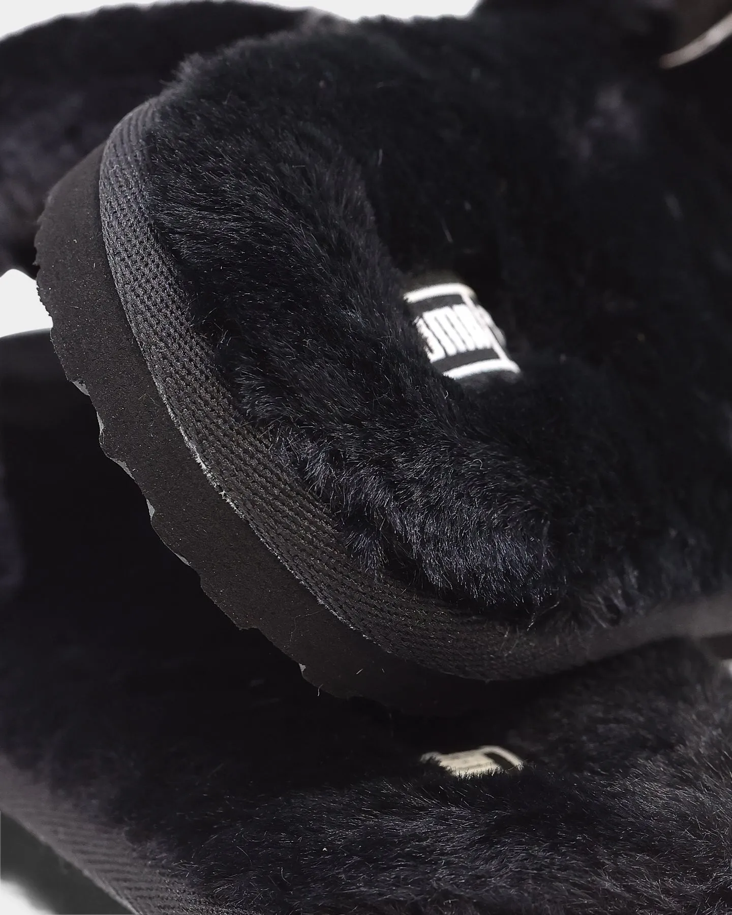 Puma Shoes Japanese Designer Puma Women's Fluff Remix Slides Puma Black
