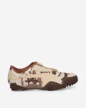 Carbon Plated Puma Shoes Mostro Camo Sneakers Light Sand / Espresso Brown