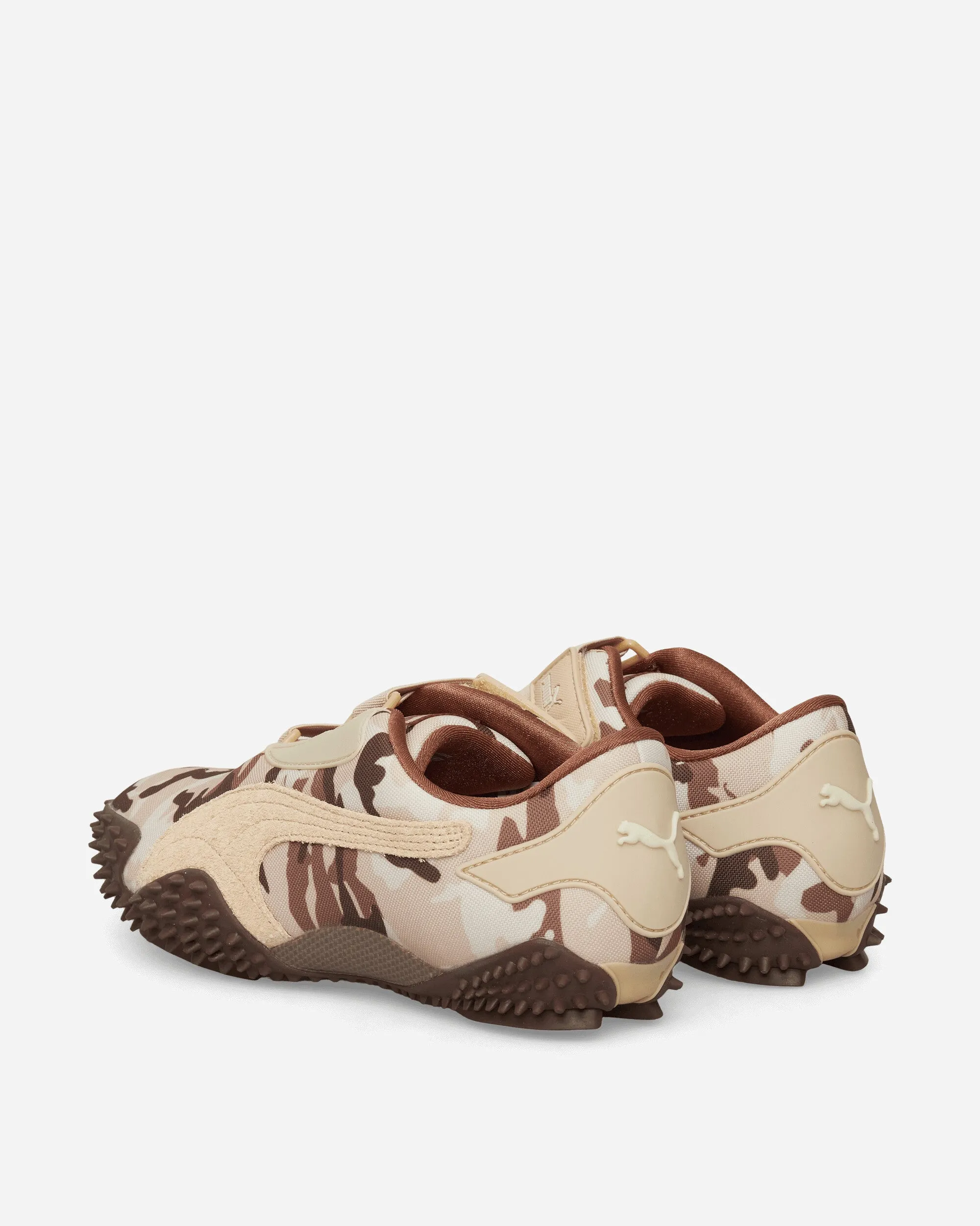 Lamelo Ball Rick And Morty Shoes Puma Mostro Camo Sneakers Light Sand / Espresso Brown