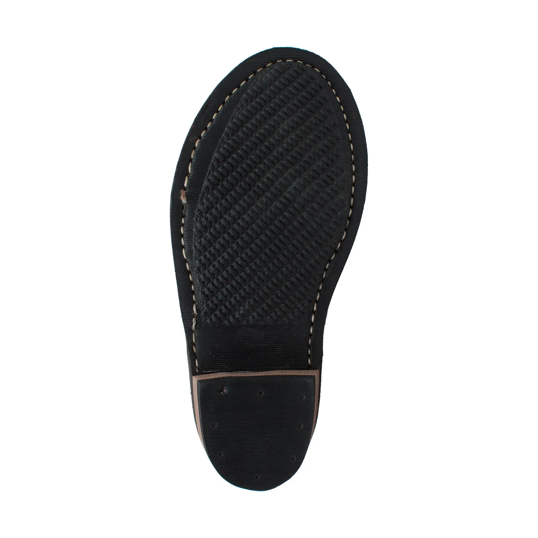 Leather Boots Combat AdTec Childrens Girls Chestnut Packer Boot Tumble Leather Chore 1 M