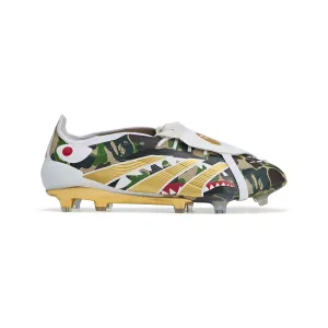 ADIDAS PREDATOR ELITE FT FG BAPE HEMP/GOLDMT/FTWWHT JS3104 Lightest Soccer Cleats 2024