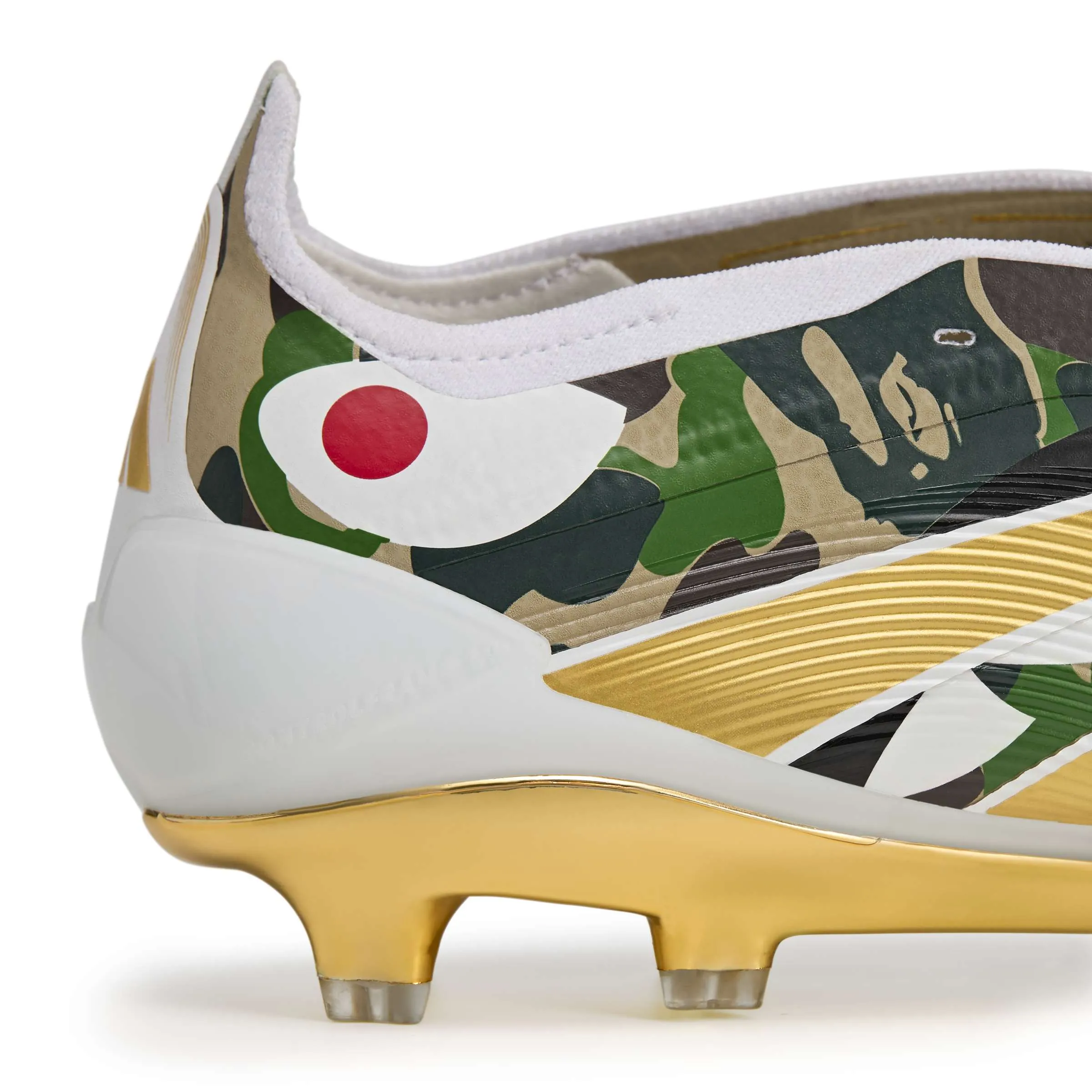 Ankle Support For Soccer Cleats ADIDAS PREDATOR ELITE FT FG BAPE HEMP/GOLDMT/FTWWHT JS3104