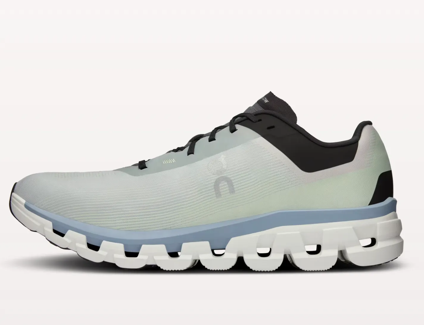 On Mens Cloudflow 4- Glacier/Chambray (3MD30101503) Rapidmove Training Shoes