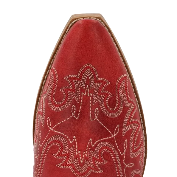 OTH 8" CRIMSON RED WESTERN BOOTIE Cougar Iggy Rain Boot