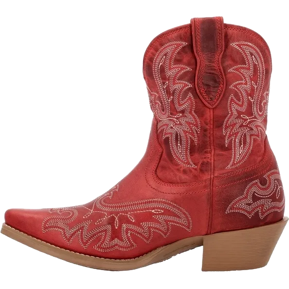 Bops Cowboy Rain Boots OTH 8" CRIMSON RED WESTERN BOOTIE