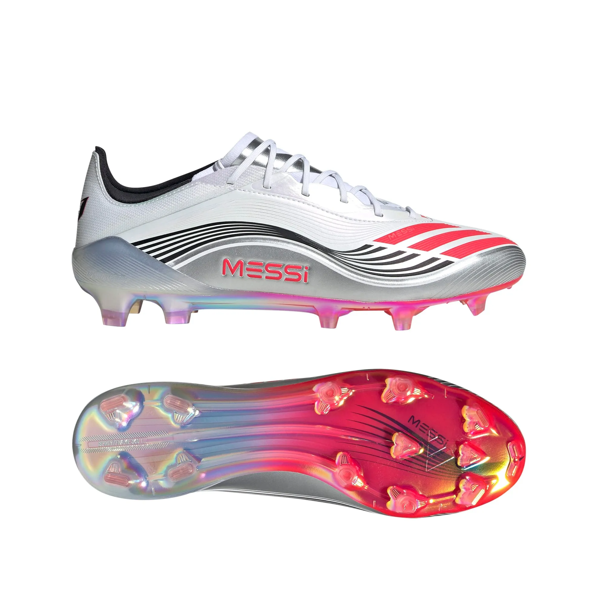 Soccer Players Metal Cleats F50 Elite Messi FG/AG Football Boots