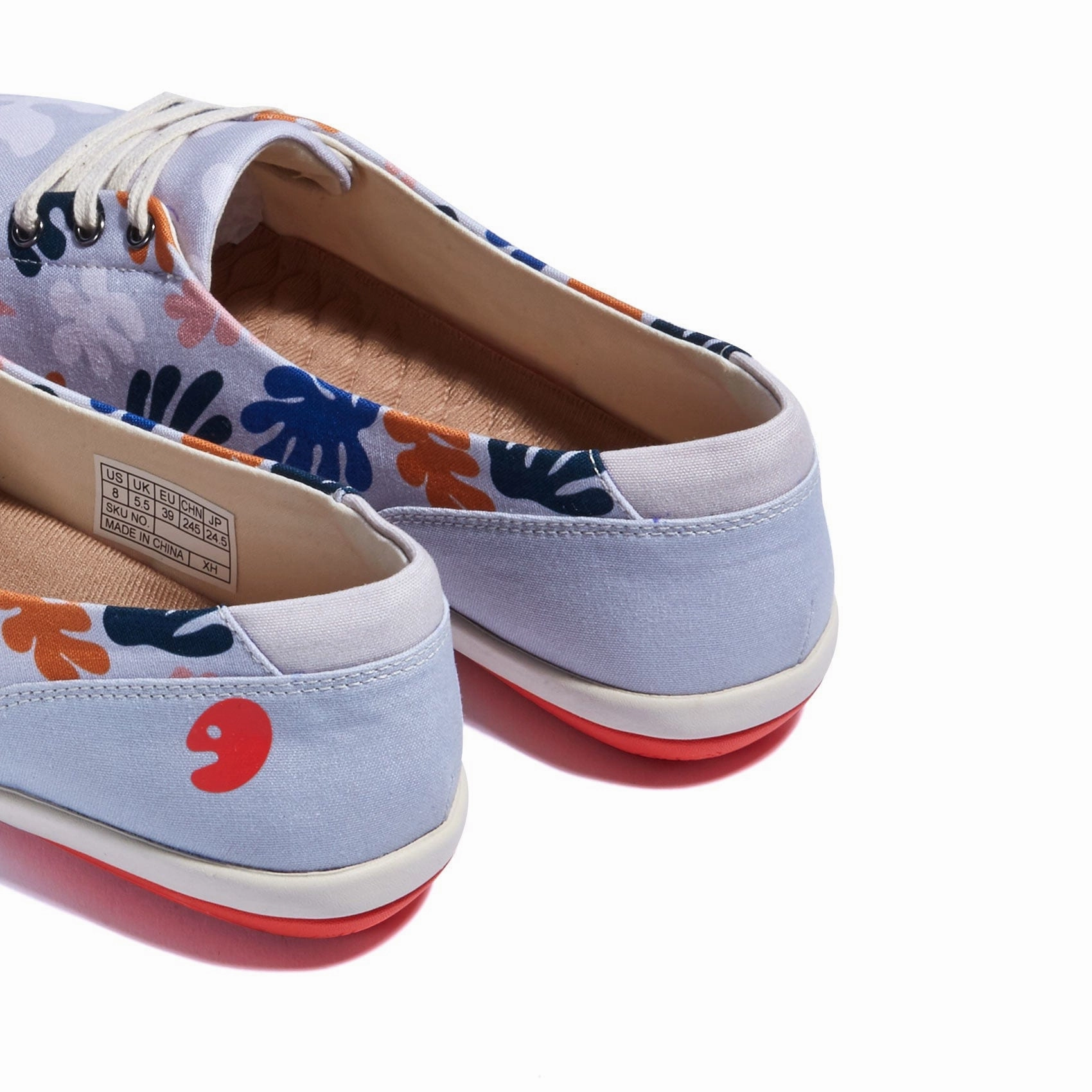 Pastoral Flower Rain Illetes II Women Composite Safety Toe Industrial Casual Work Shoe