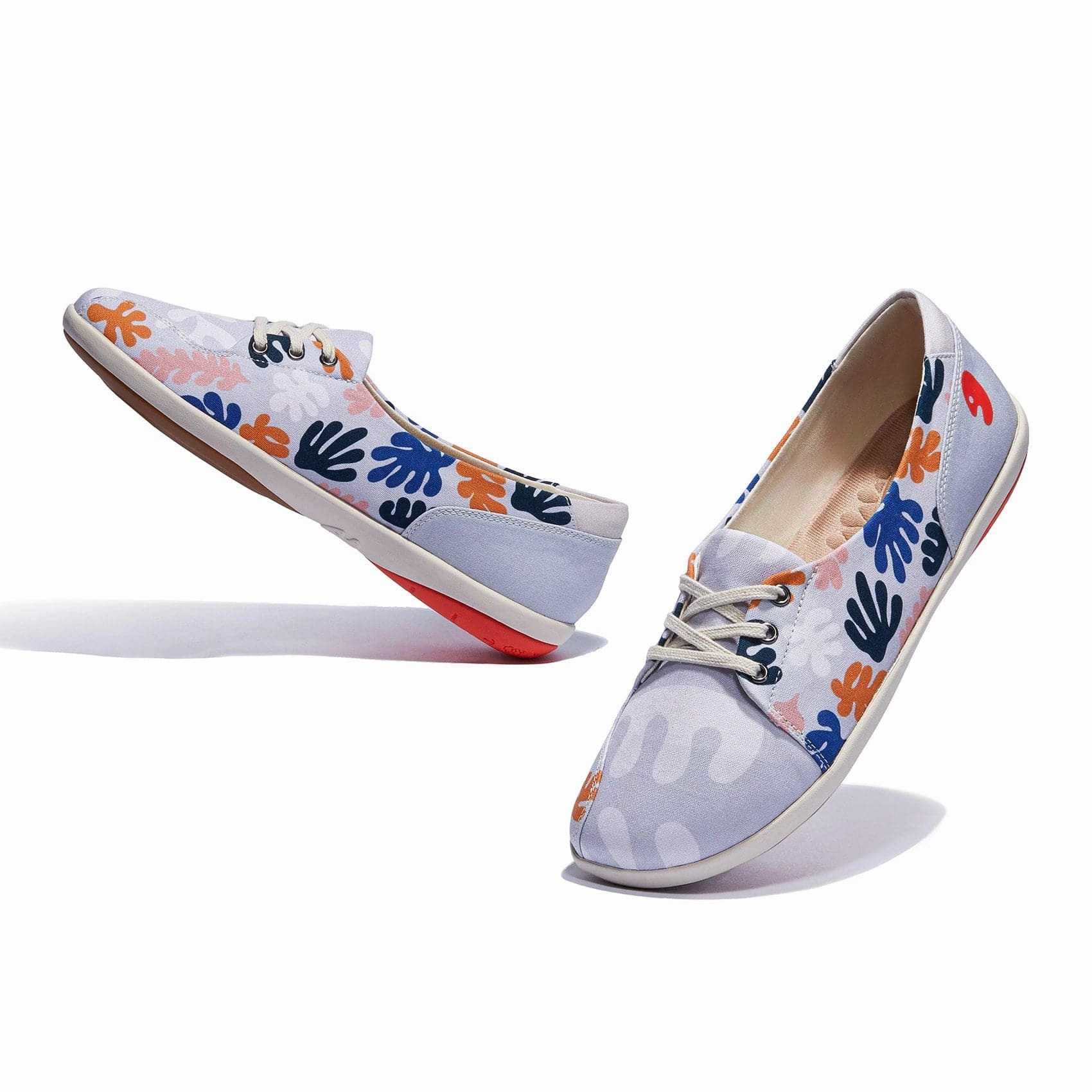 Casual Best Slip On Shoes Pastoral Flower Rain Illetes II Women