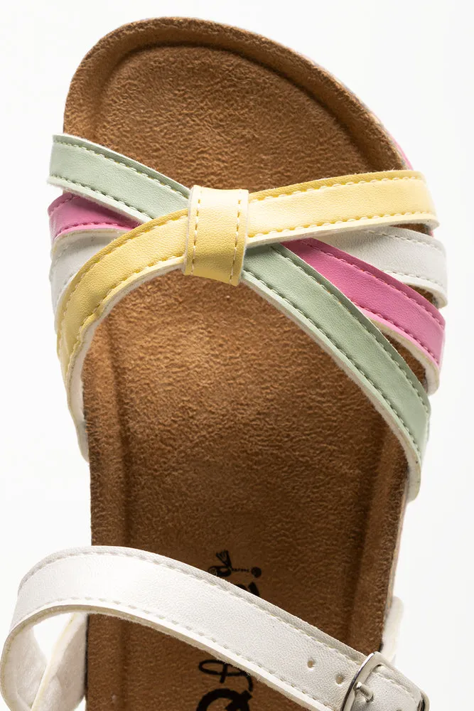 Rainbow Sandals Multi Studded Sandals