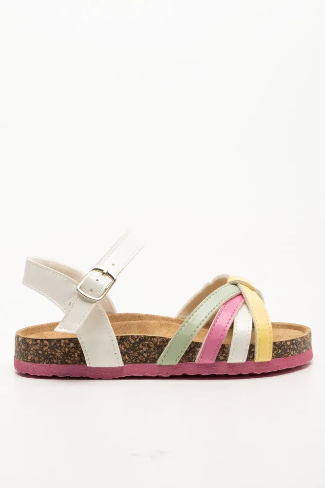 Denim Sandals Rainbow Sandals Multi
