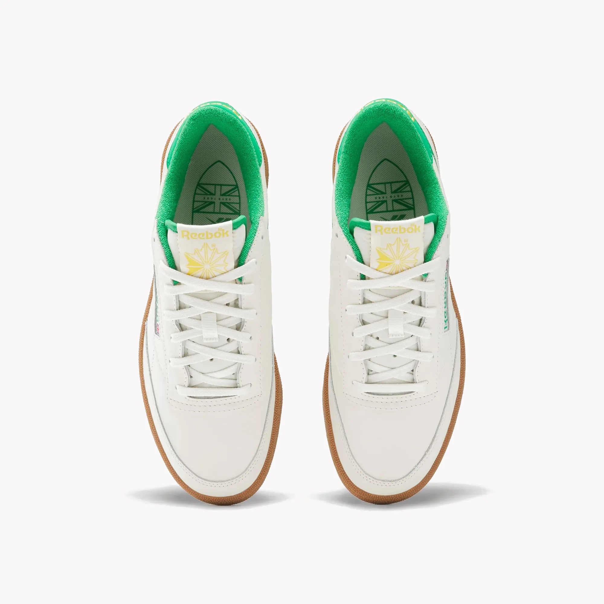 Dick's Sporting Good Golf Shoes Reebok Club C Golf Shoes WHITE/GREEN 100236001