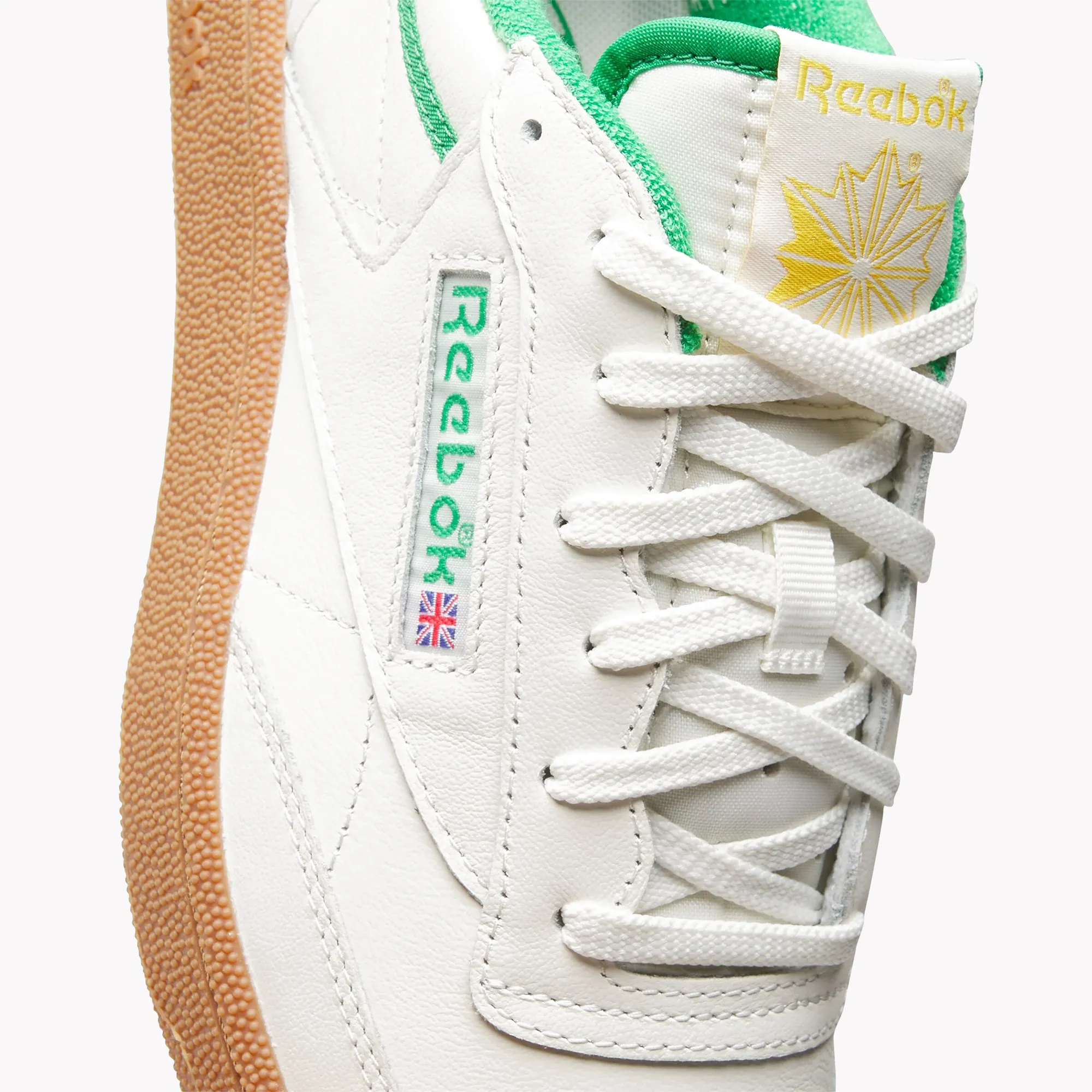 G Fore Golf Reebok Club C Golf Shoes WHITE/GREEN 100236001