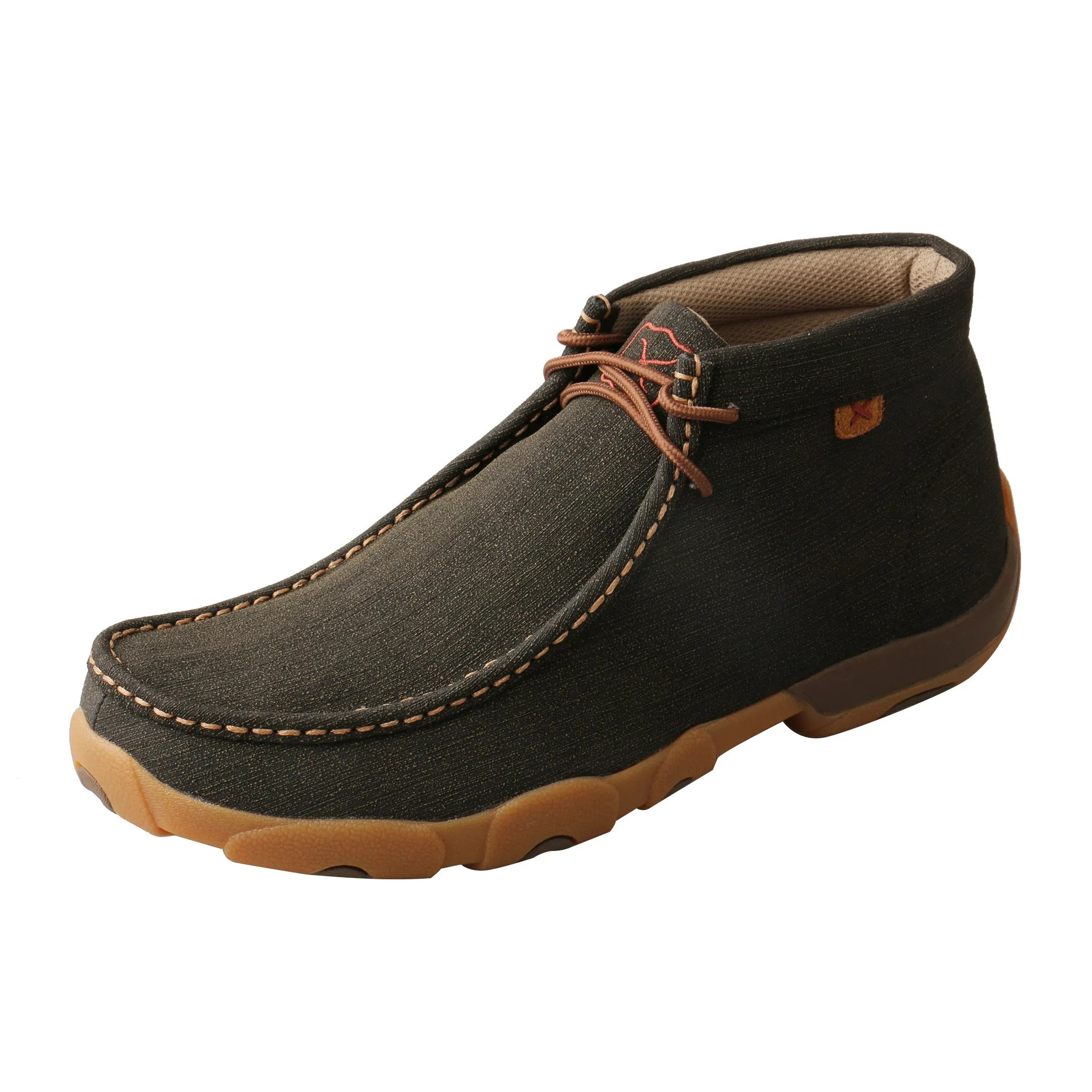 'Twisted X' Men's Chukka Driving Moc - Brown Boots For Work And Casual