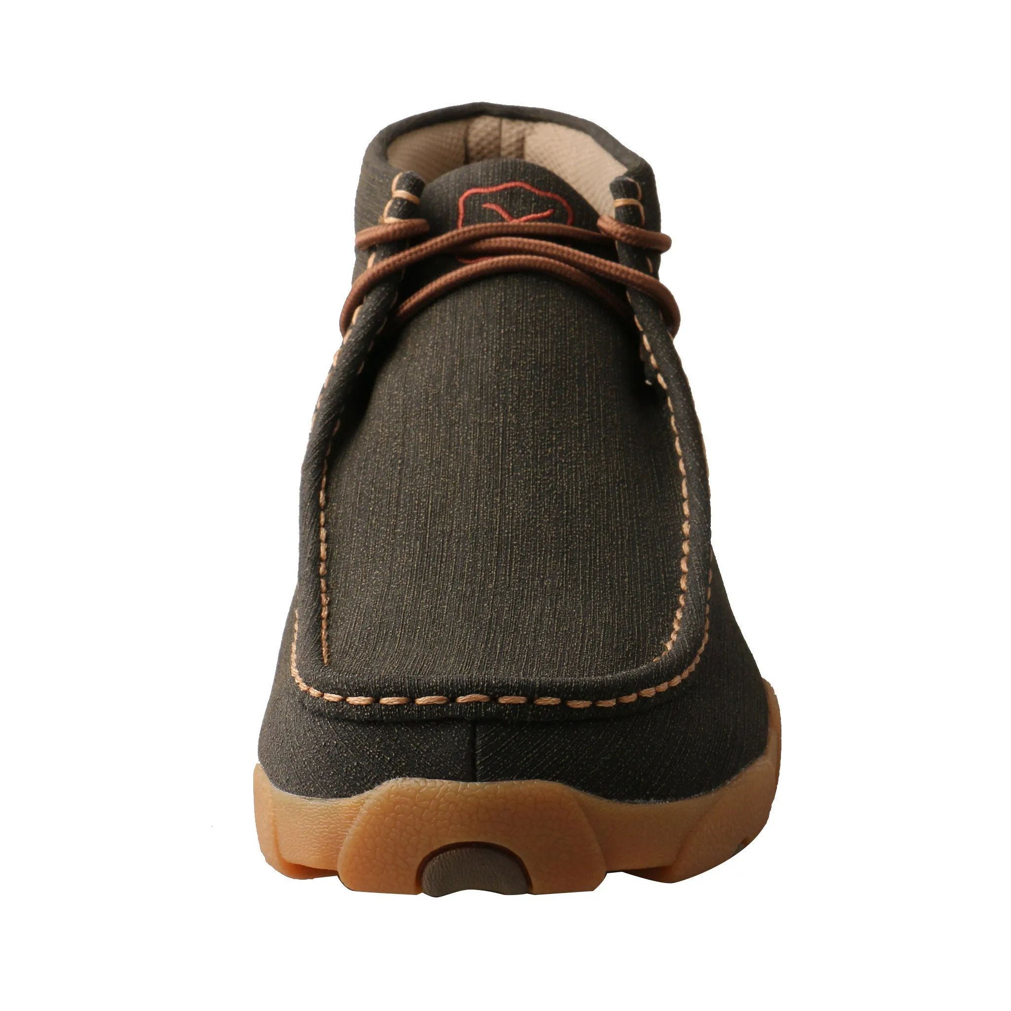 'Twisted X' Men's Chukka Driving Moc - Brown Mens Rain Boots