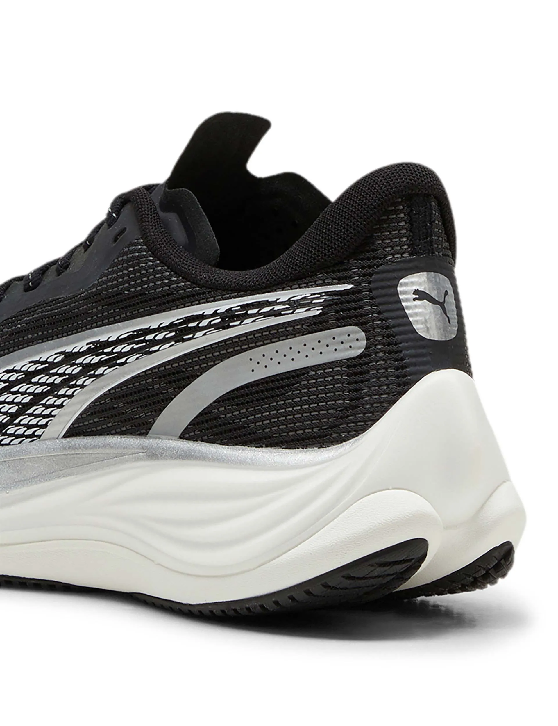 Puma Godzilla Shoes Velocity NITRO 3 Shoes - Black/Silver/White