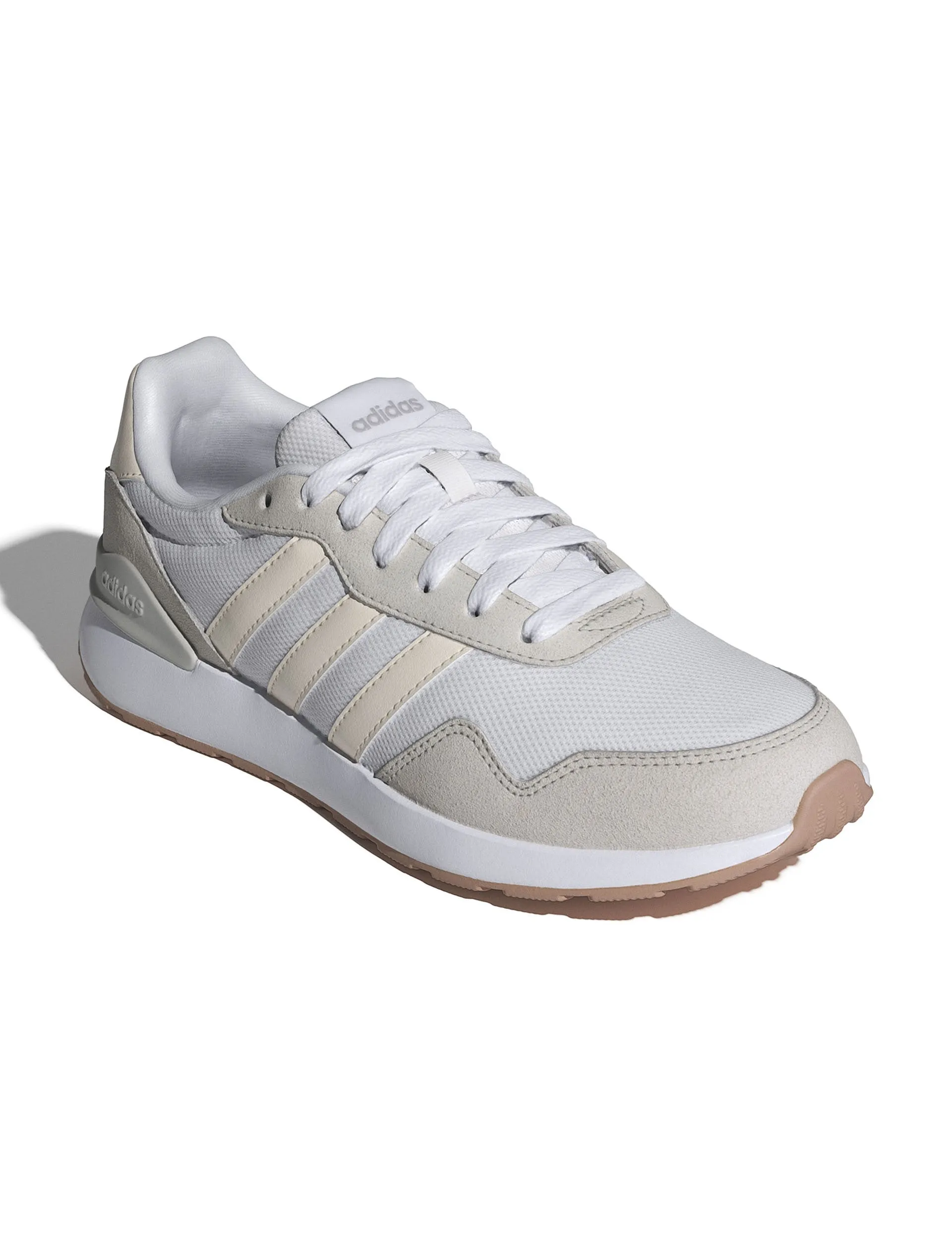 Adidas Game Court Tennis Shoes Run 60S 4.0 Shoes - Cloud White/Chalk White/Grey One