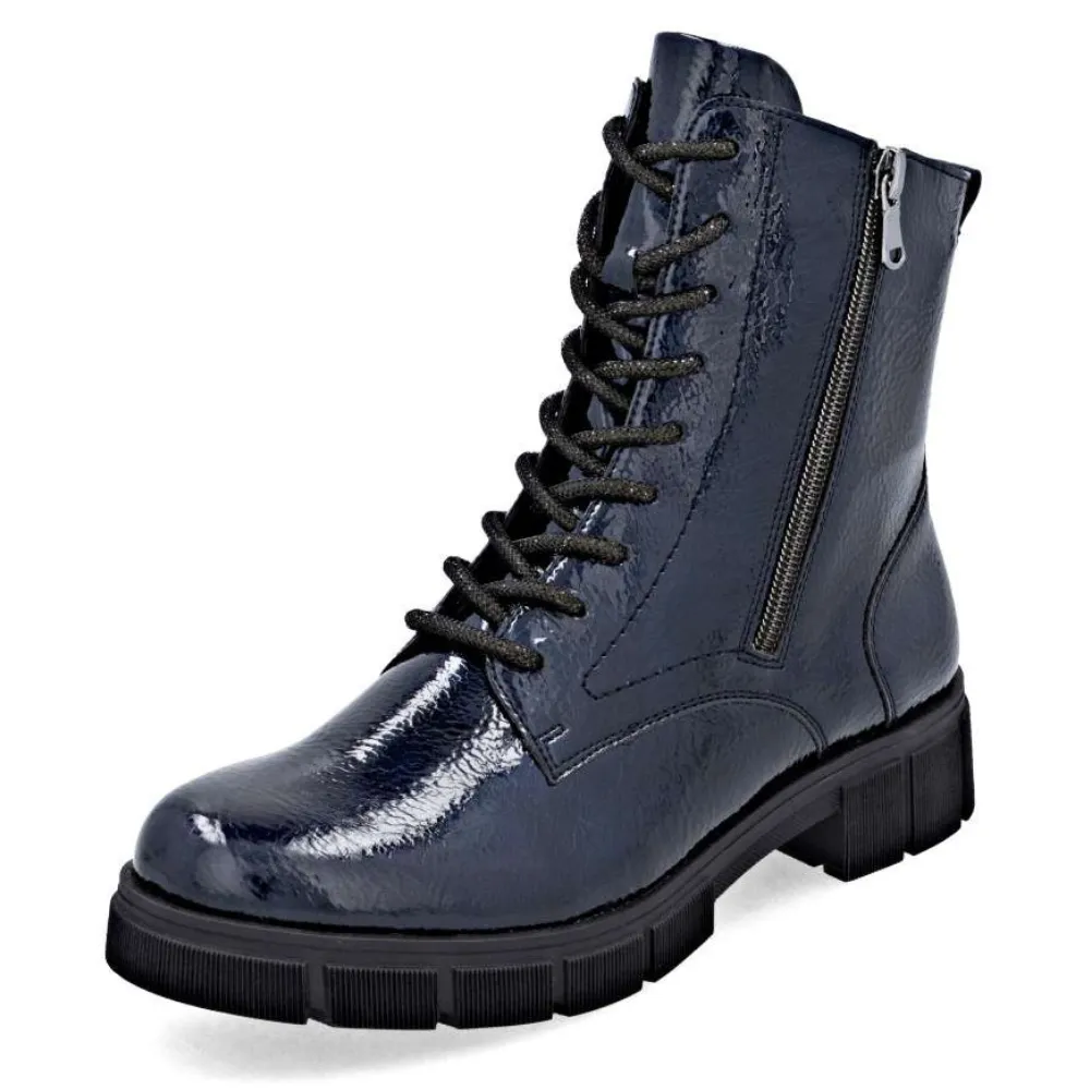 Remonte Marusha 72 Midnight Leather Boot (Women's) Lucky Brand Reina Rain Boot