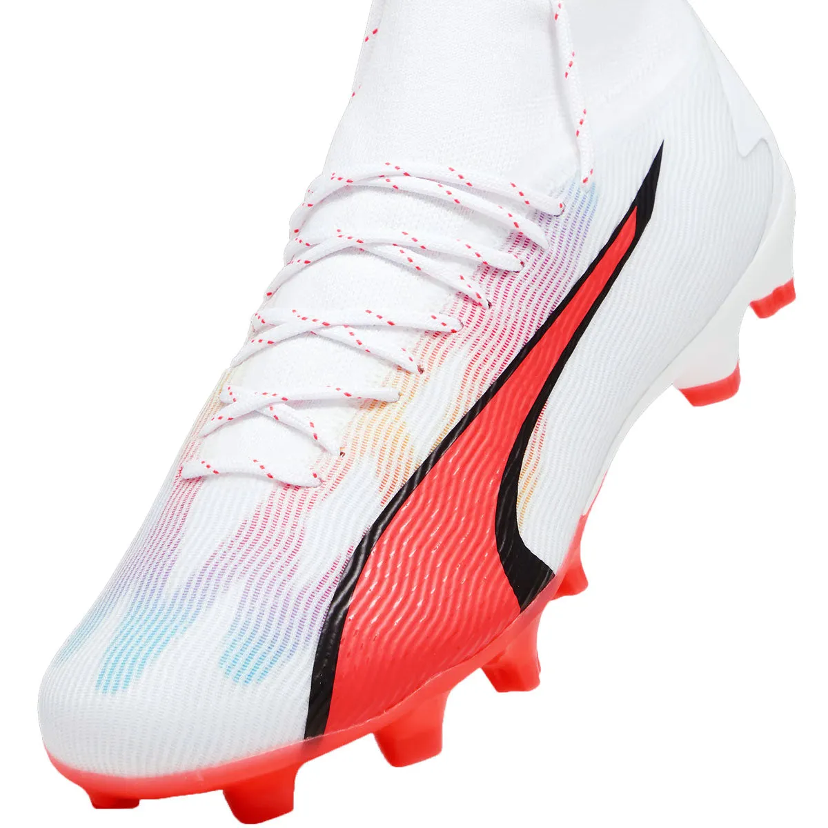 Puma Ultra Pro FG/AG Football Boots - Adult - White Different Cleats For Soccer