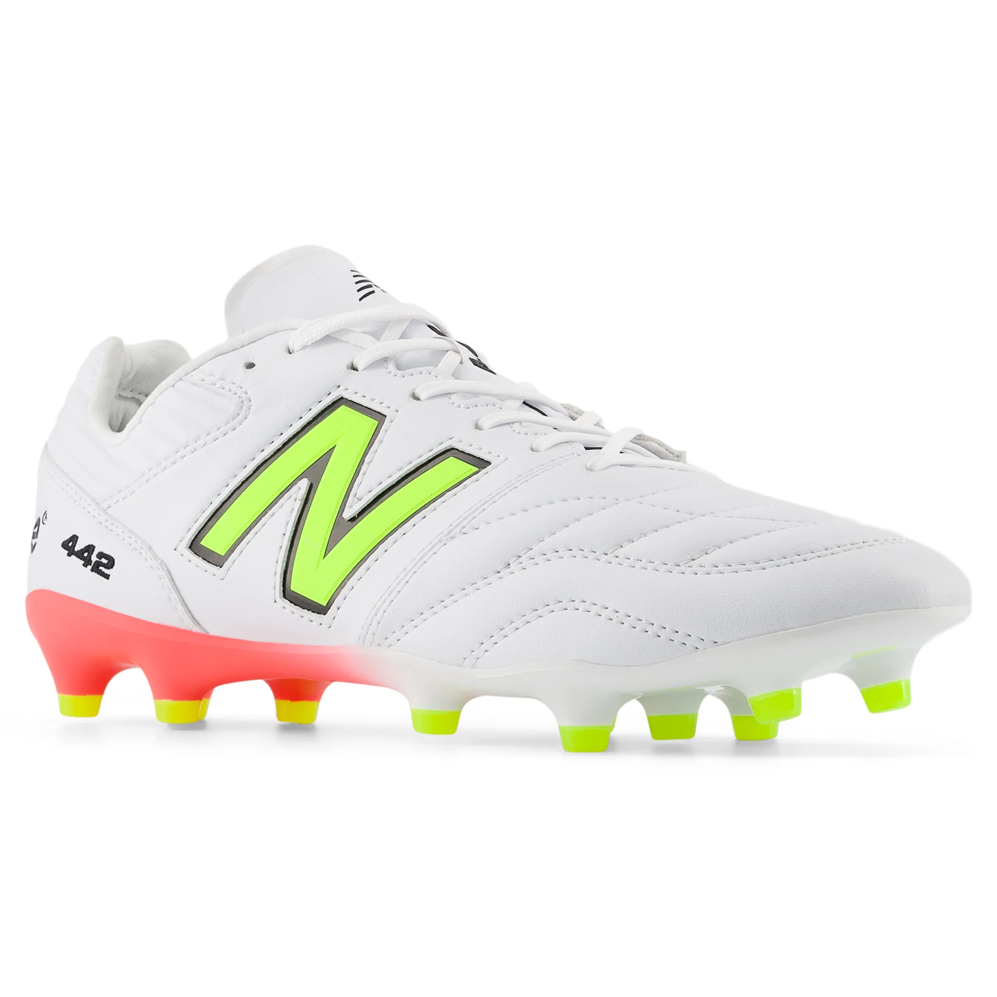 Zebra Print Soccer Cleats New Balance 442 Pro Firm Ground V2 Mens Football Boots