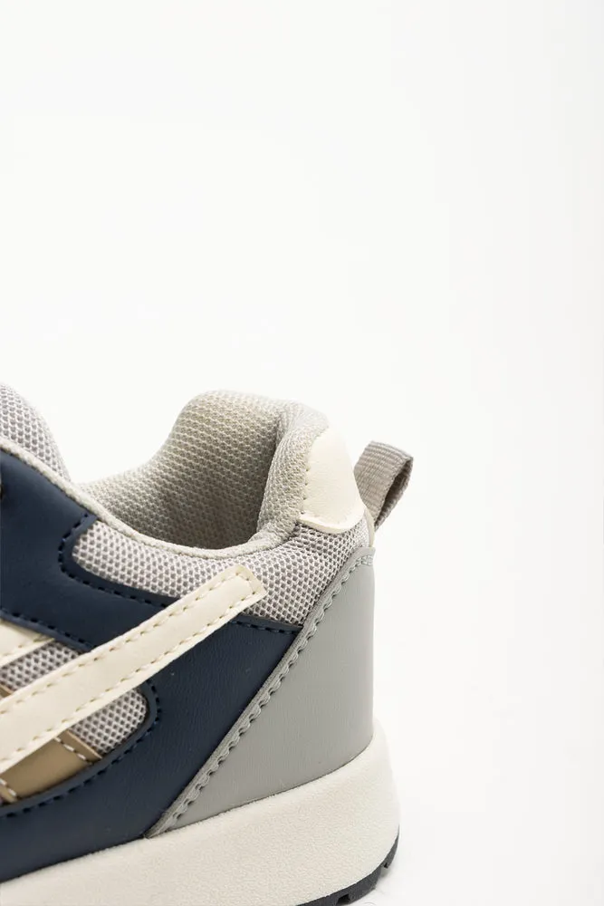 Retro Trainers Grey Best Training Shoes For Knee Support