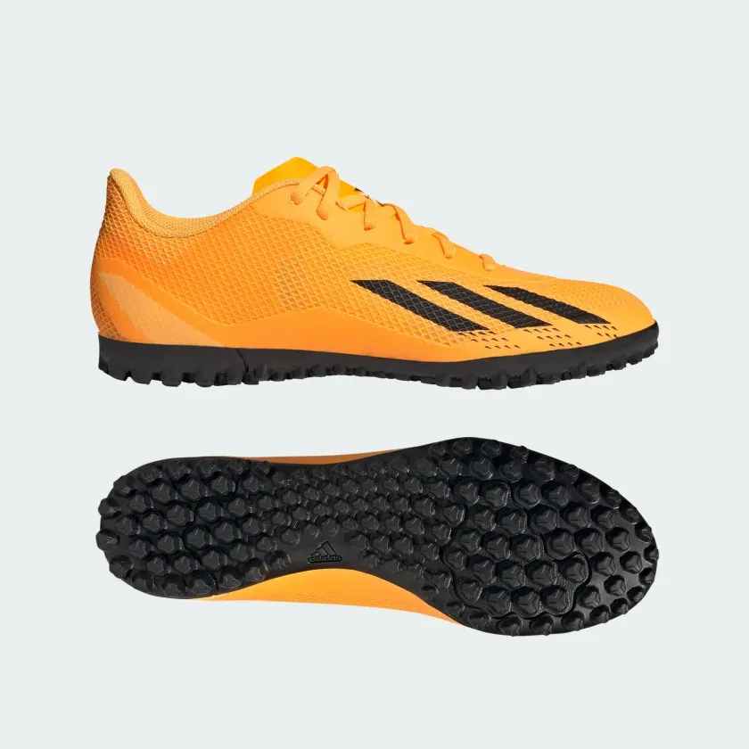 Design Your Own Soccer Cleats Adidas Men's X Speedportal.4 Turf Boots - Solar Gold / Core Black / Team Solar Orange